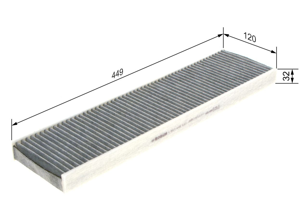 Filtro de habitáculo 1987435537 Bosch