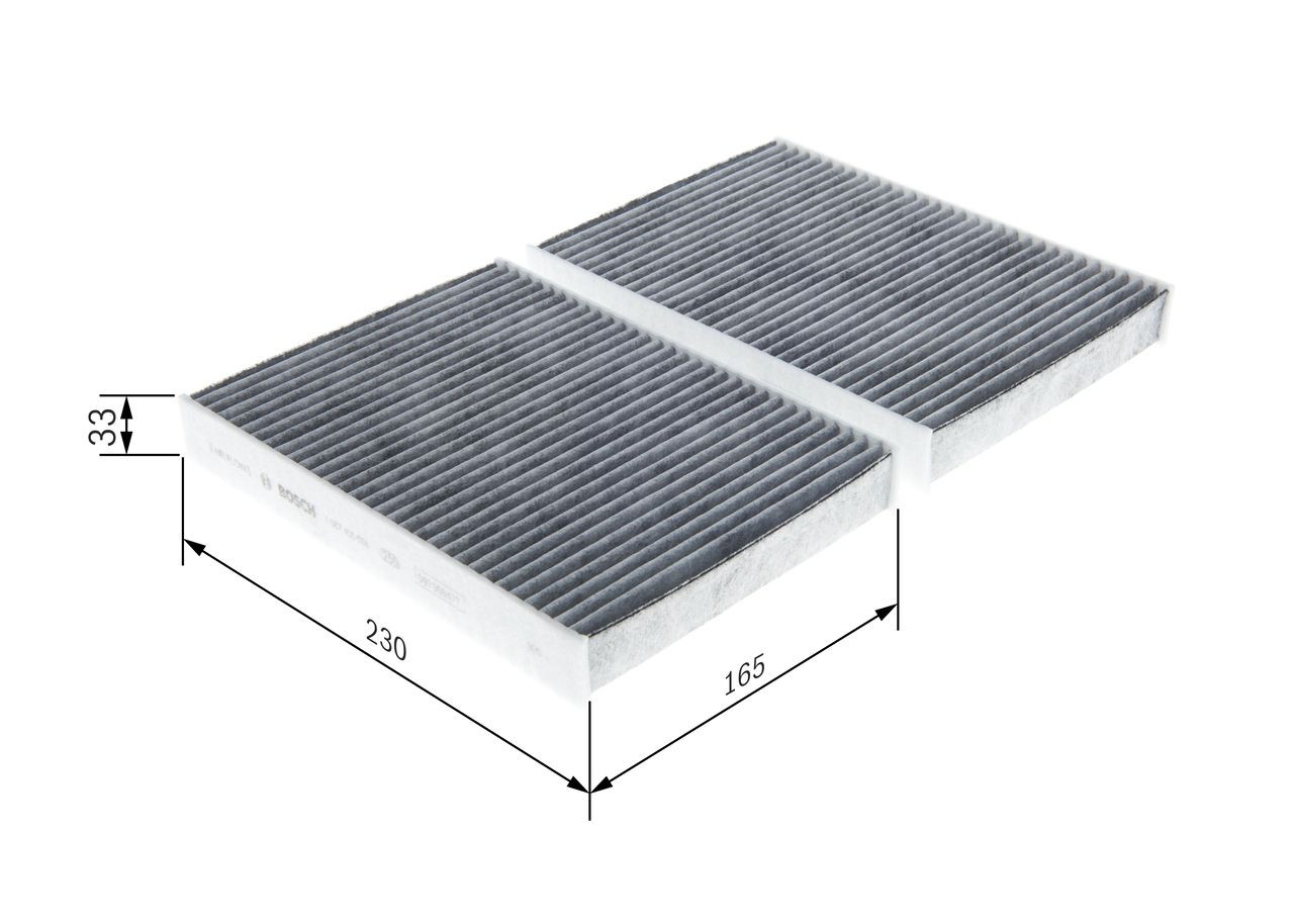 Filtro de cabina Bosch 1987435578 precio, desde 57,62 EUR