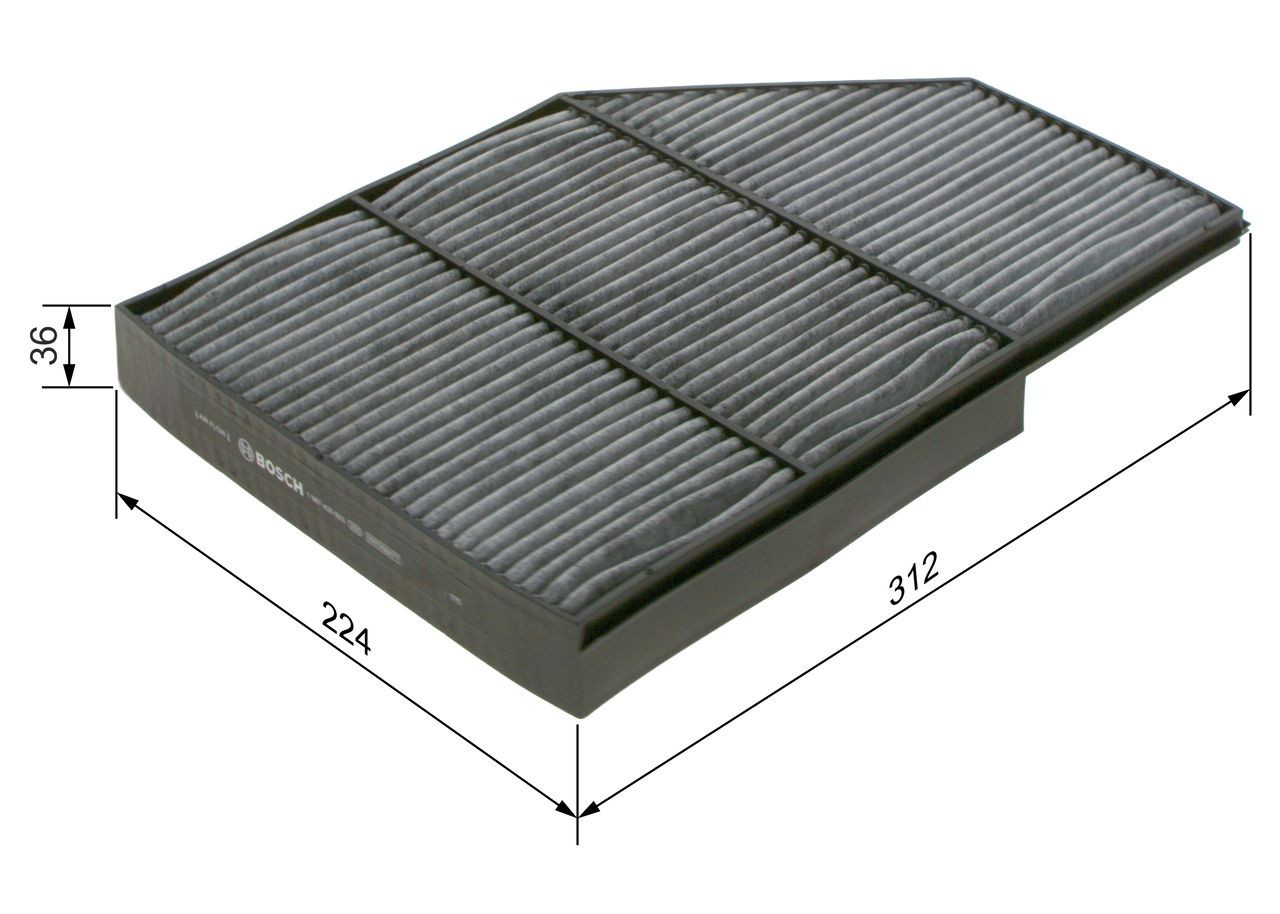 Filtro de polen Bosch 1987435603