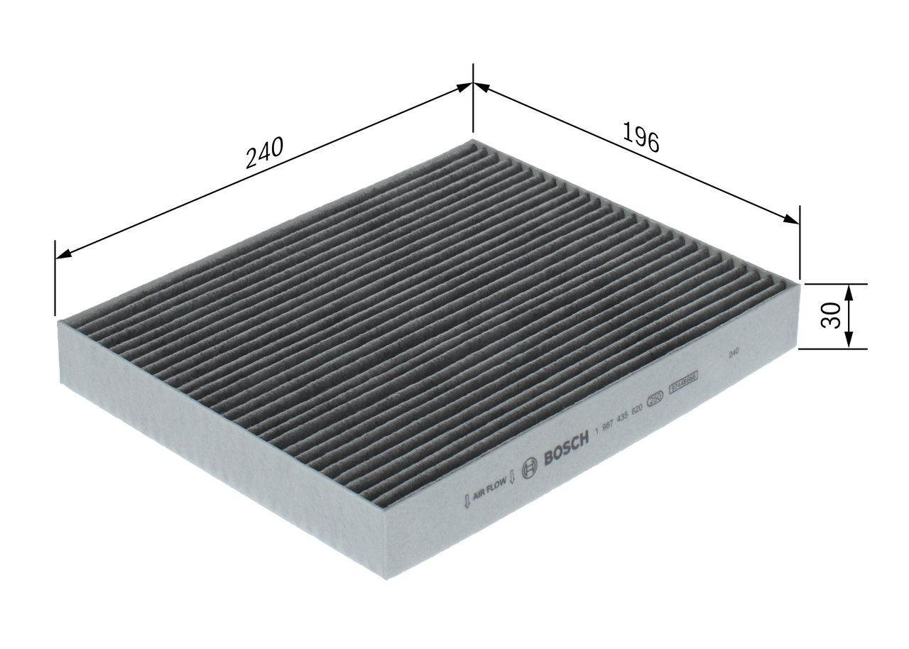 Filtro de habitáculo 1987435620 Bosch