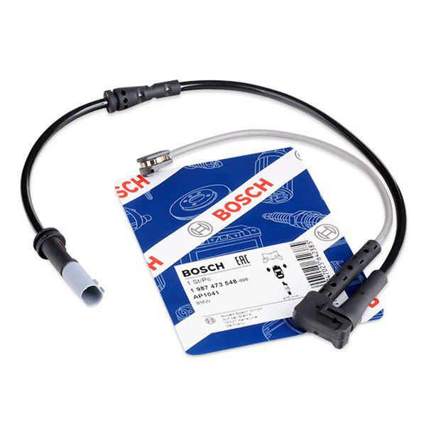 Sensor de desgaste de pastillas de freno delantero izquierdo 1987473548 Bosch