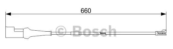 Sensor de desgaste de pastillas de freno trasero Bosch 1987473575 precio, desde 9,00 EUR