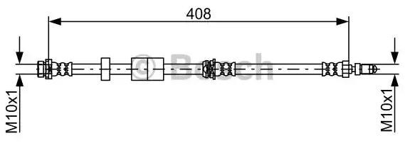 Comprar 1987481943 Bosch Latiguillos de freno delantero
