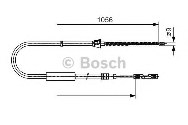 Comprar Cable de freno de mano trasero izquierdo Audi A2  8Z0 a bajo precio
