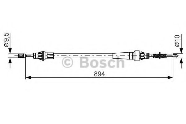 Comprar Cable de freno de mano trasero izquierdo Jeep Cherokee  XJ a bajo precio