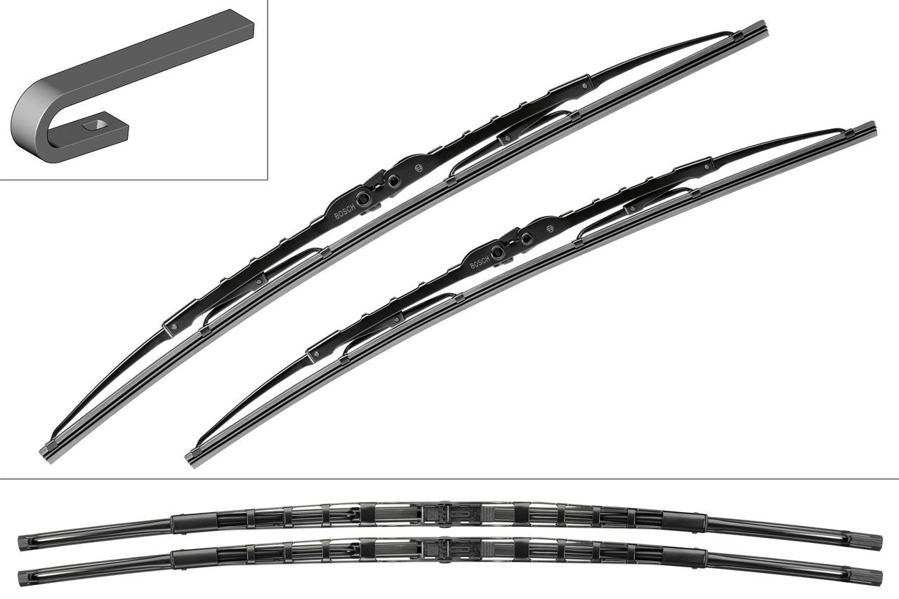 Escobillas delanteras Bosch 3397001532 precio, desde 28,82 EUR