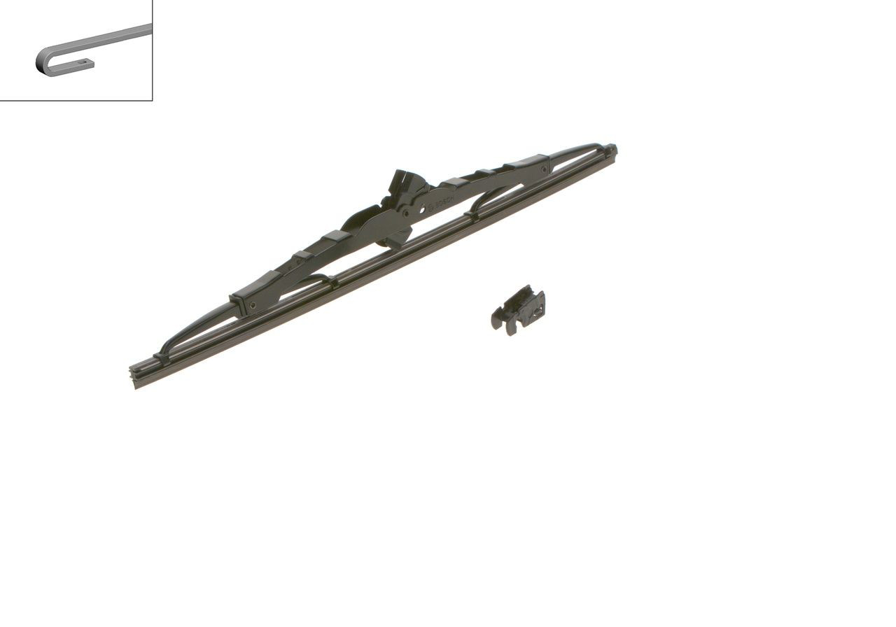 Limpiaparabrisas trasero para Mitsubishi Colt VII Z3