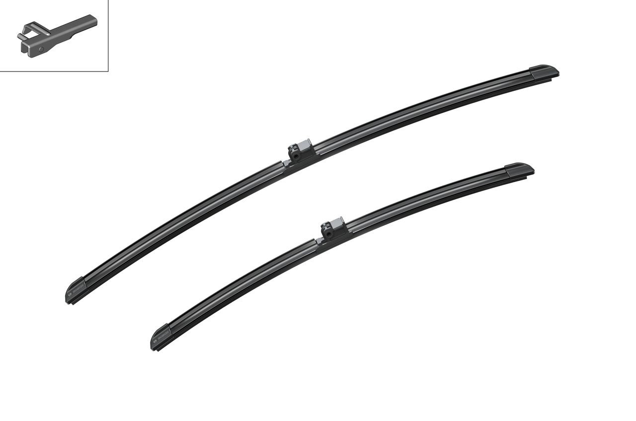 Comprar 3397007072 Bosch Juego de escobillas de luna delantera, 2 piezas