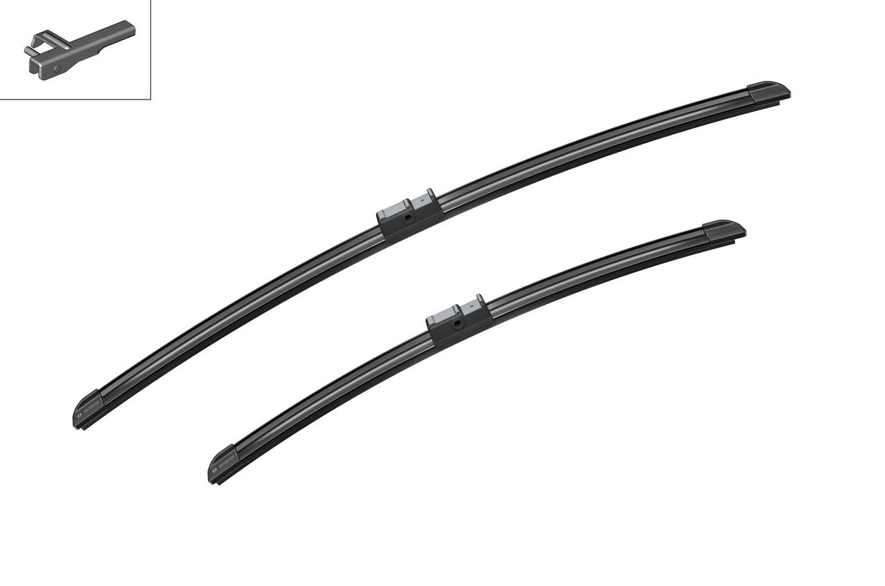 Comprar 3397007096 Bosch Juego de escobillas de luna delantera, 2 piezas