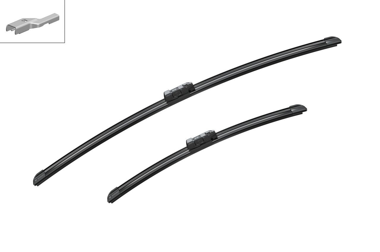 Comprar 3397014543 Bosch Juego de escobillas de luna delantera, 2 piezas