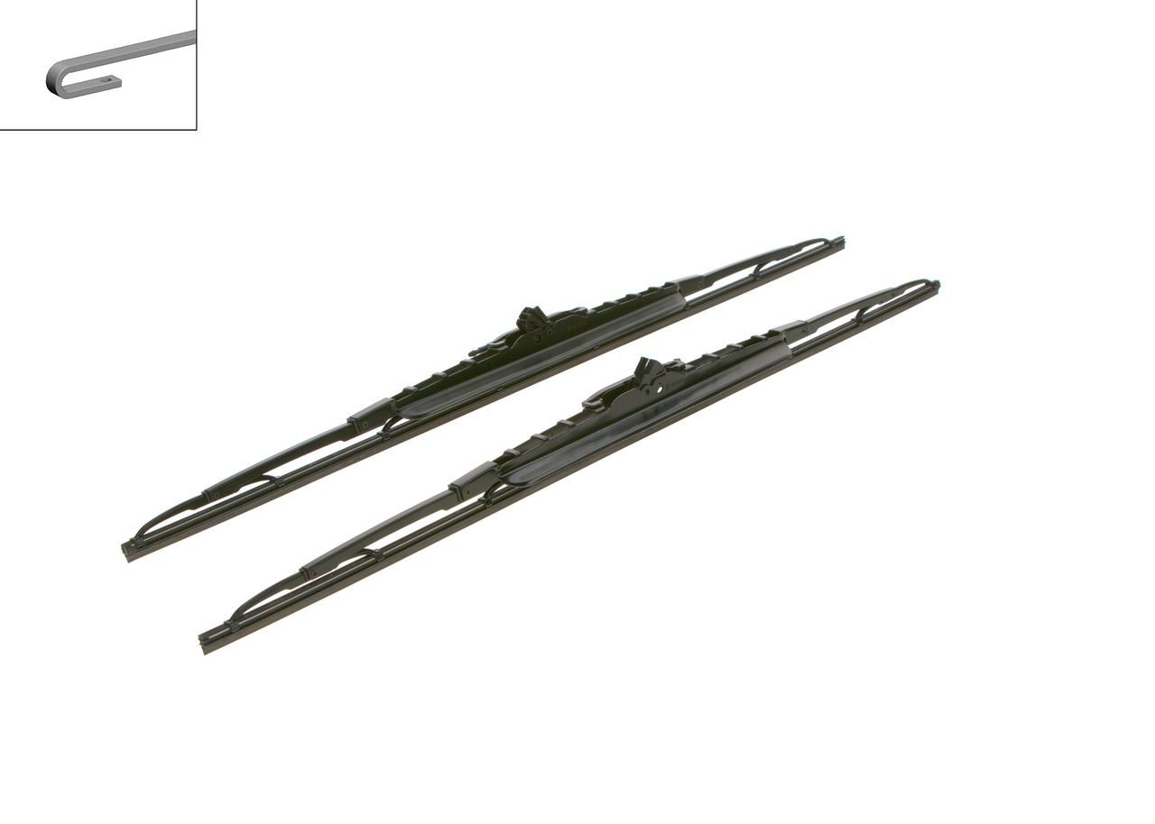 3397118334 Bosch Escobillas Limpiaparabrisas delanteras