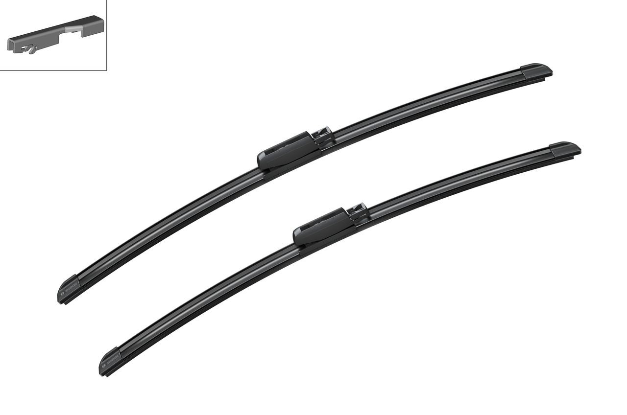 Comprar 3397118934 Bosch Juego de escobillas de luna delantera, 2 piezas
