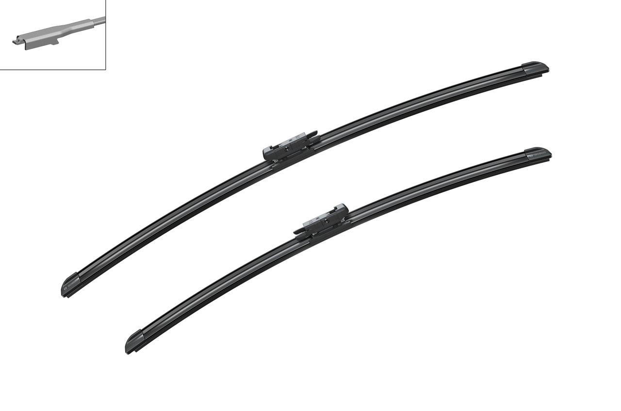 Comprar 3397118967 Bosch Juego de escobillas de luna delantera, 2 piezas