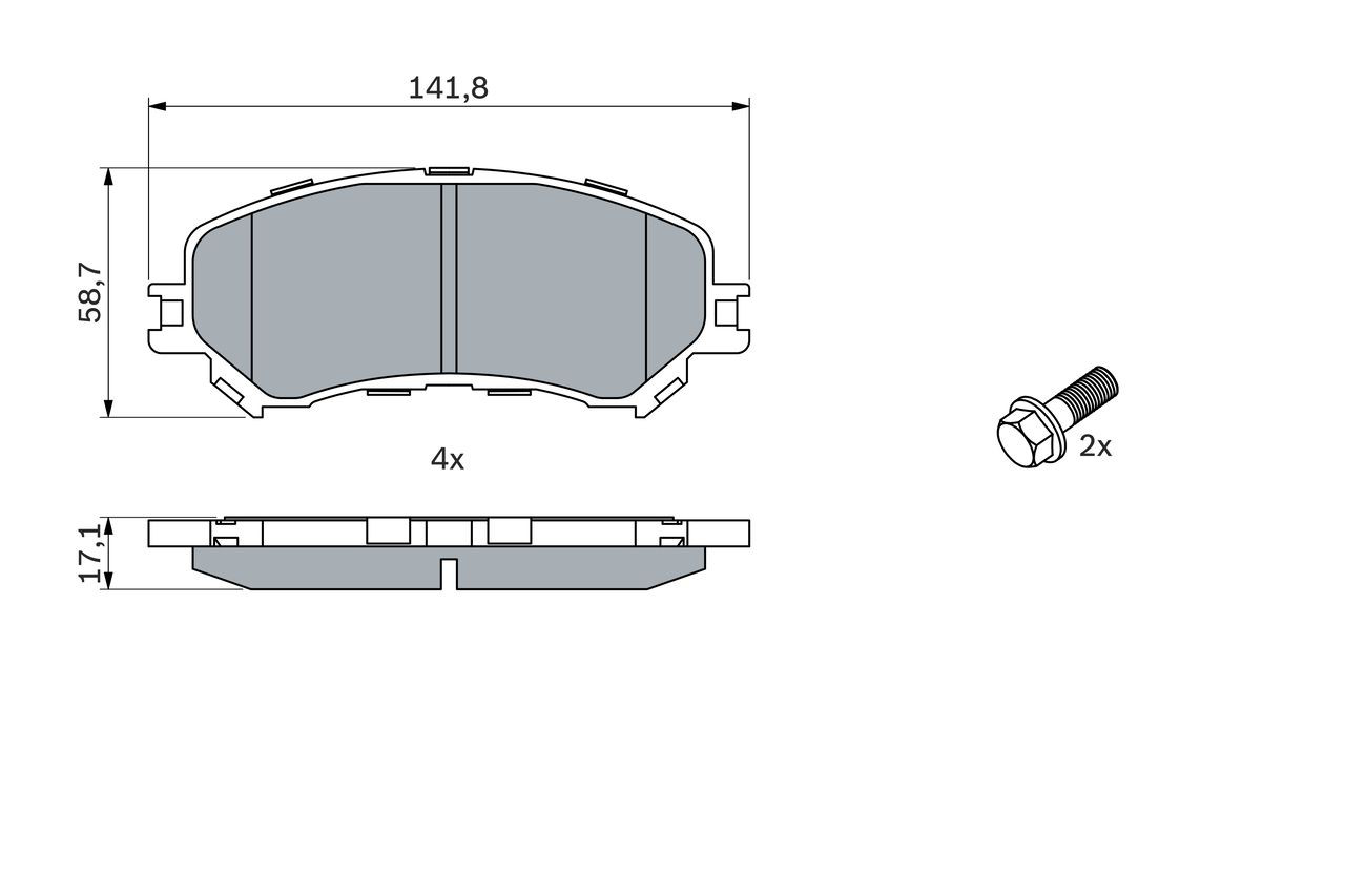 Kit de reparación de bomba de alta presión Bosch F01M100477 precio, desde 3,92 EUR