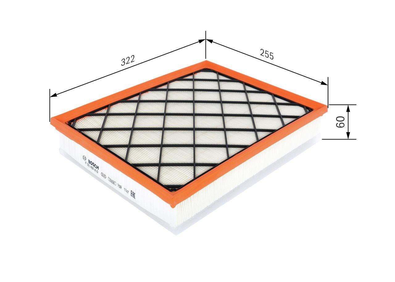 Filtro aire Bosch F026400410