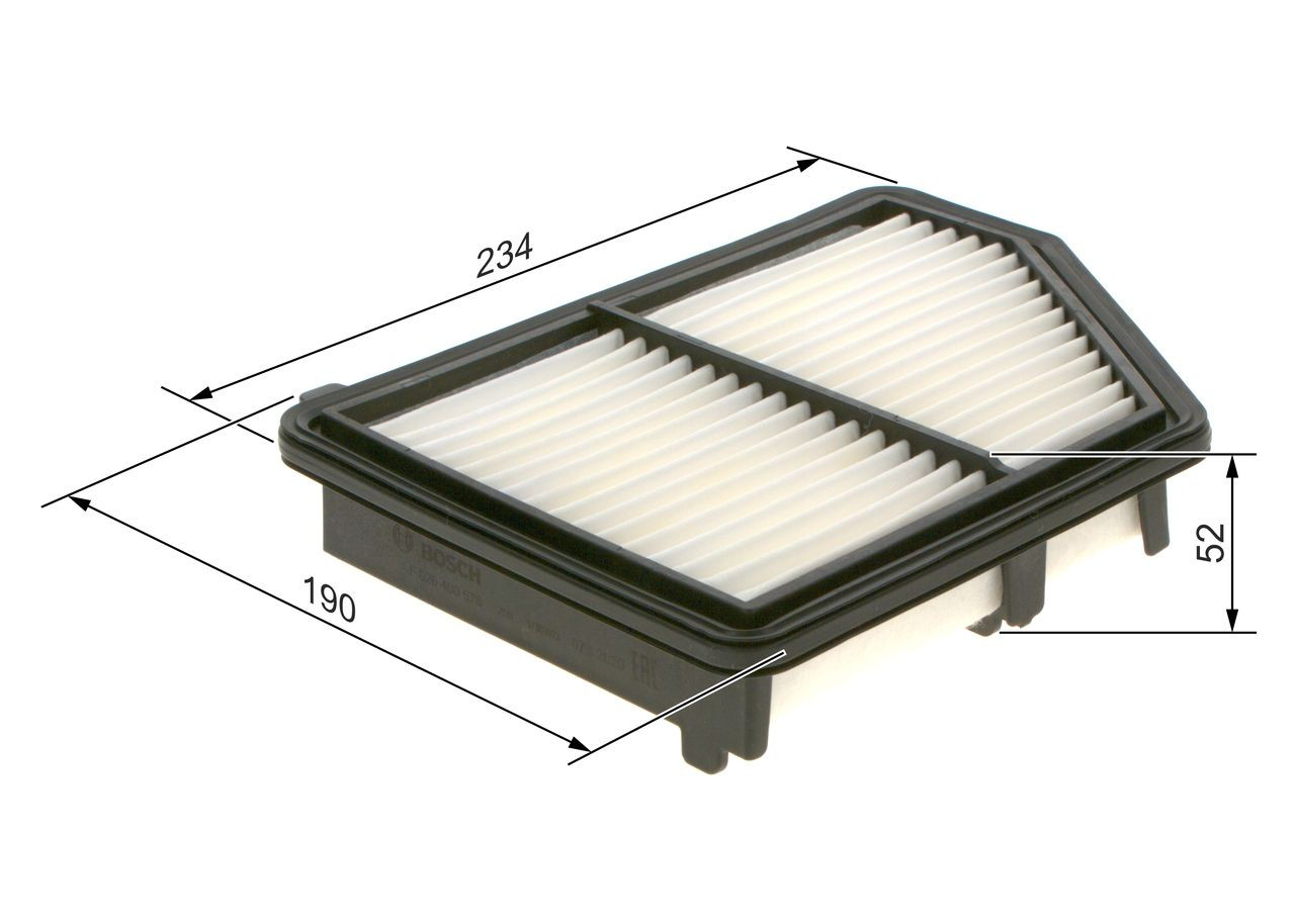 Filtro de aire F026400576 Bosch