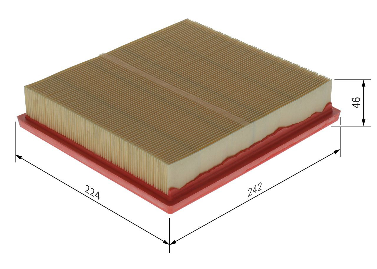 Filtro de aire F026400668 Bosch