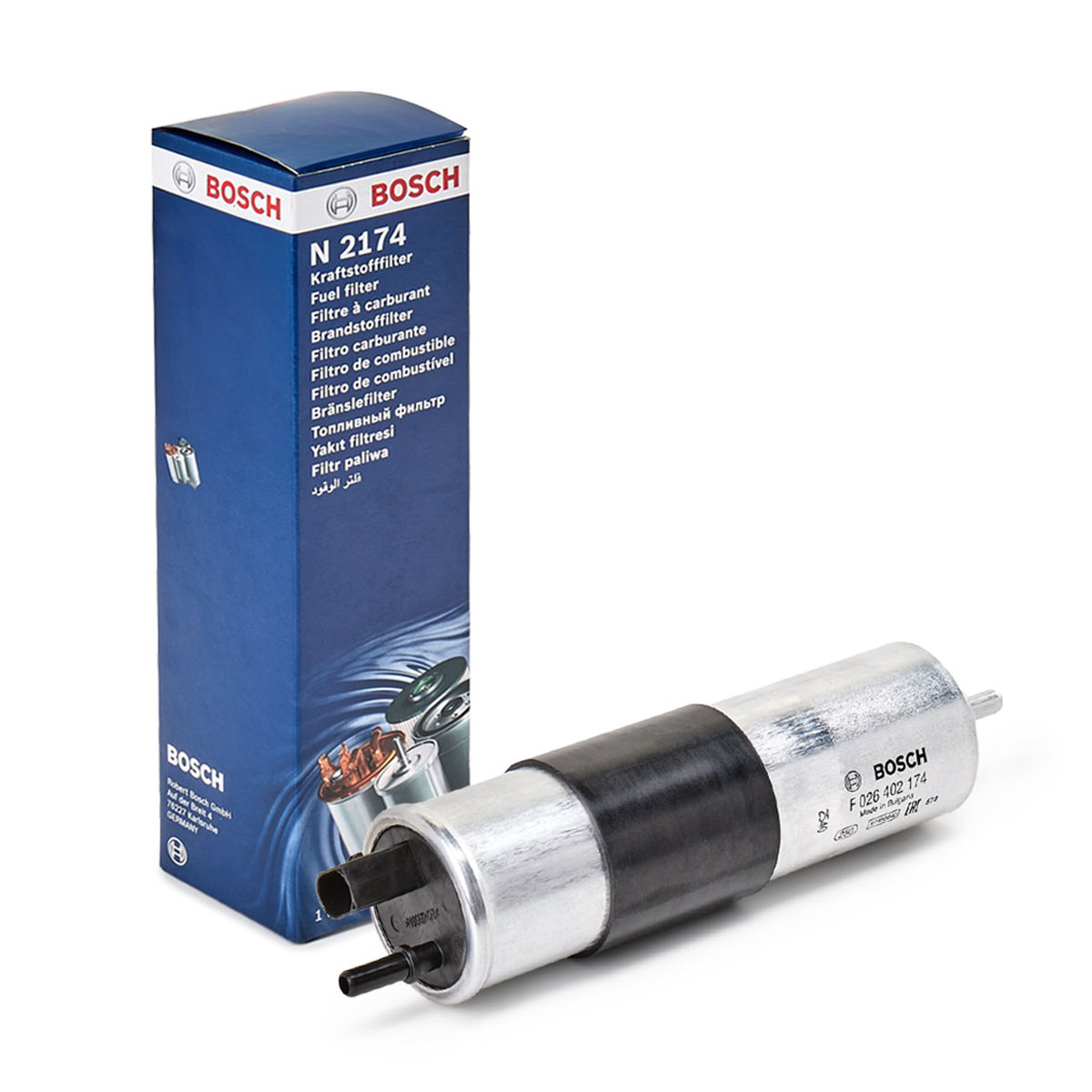 Filtro combustible Bosch F026402174 precio, desde 44,65 EUR