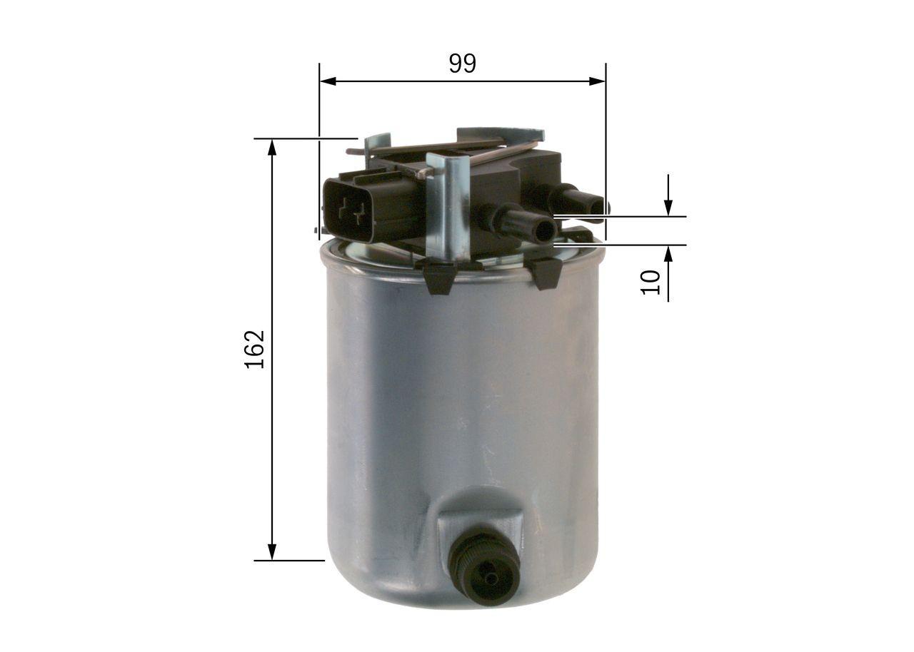 Filtro de combustible F026402201 Bosch