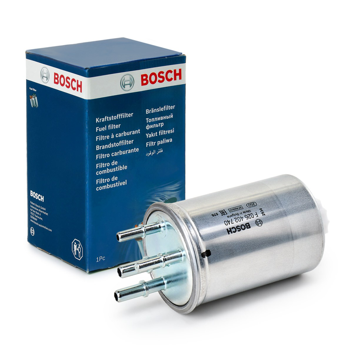 Filtro combustible Bosch F026402740 precio, desde 25,79 EUR