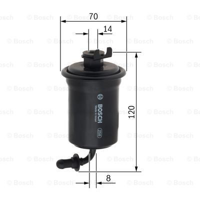 Filtro combustible Bosch F026403757 precio, desde 13,24 EUR