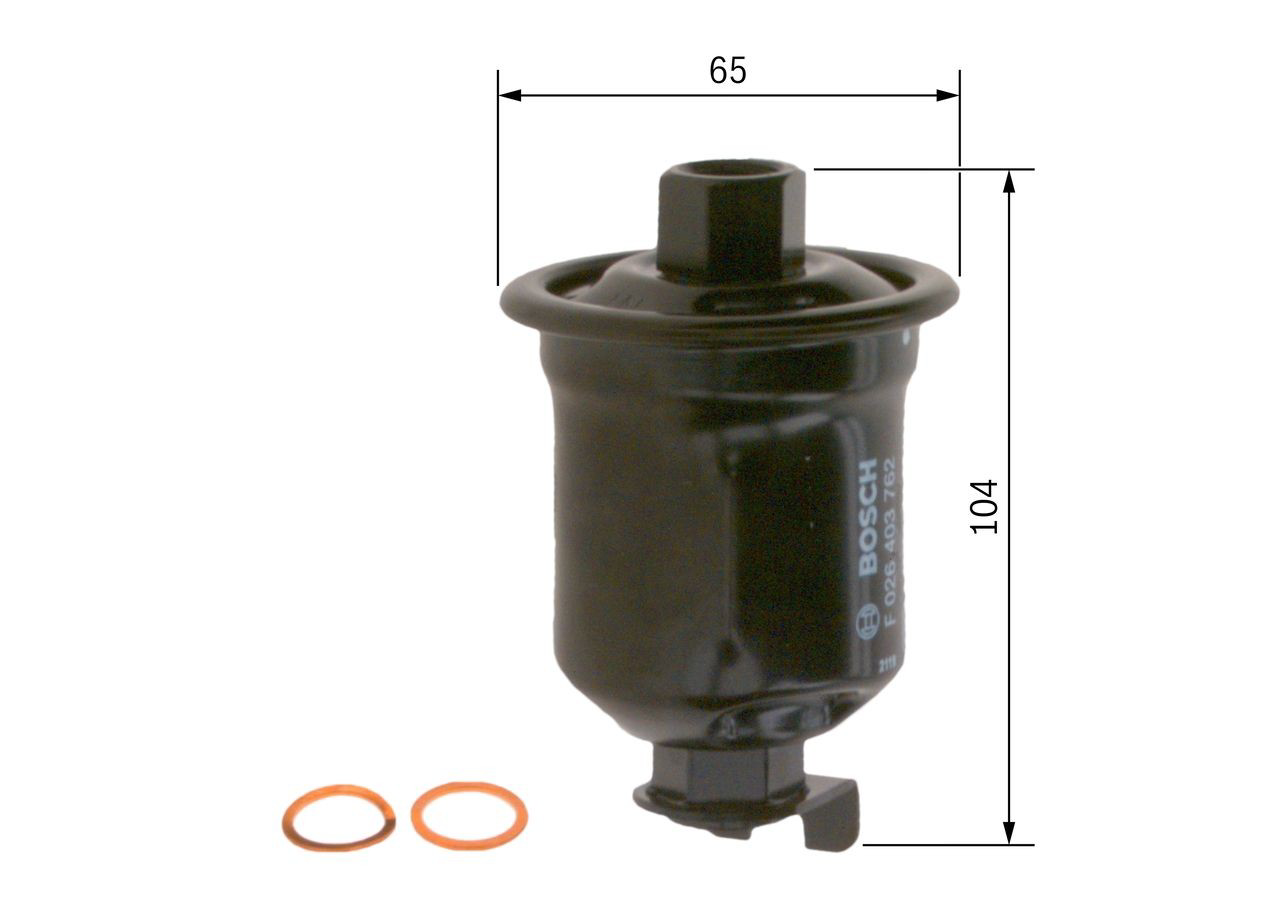 Filtro de combustible F026403762 Bosch