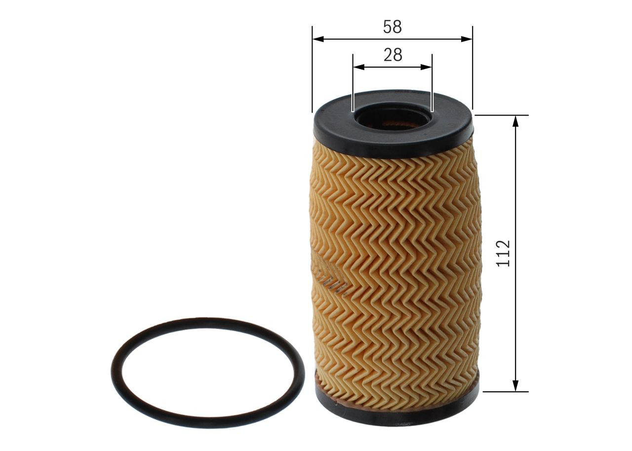 Filtro de aceite F026407317 Bosch