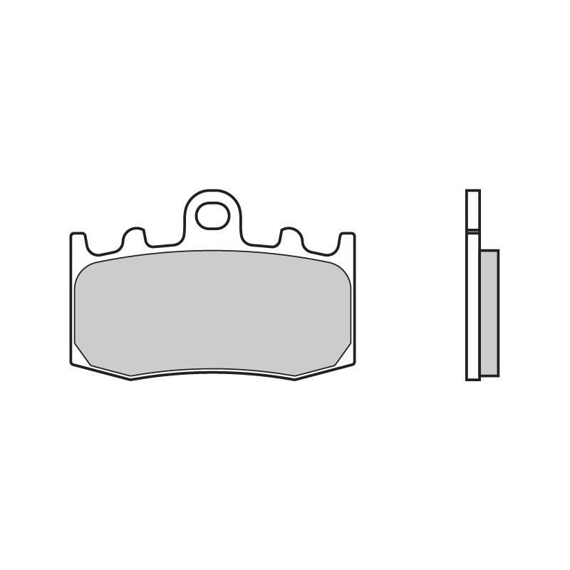 07BB26LA Brembo Pastillas delanteras