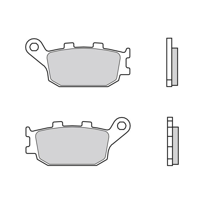 Pastillas traseras de freno Brembo 07HO3607 precio, desde 25,26 EUR
