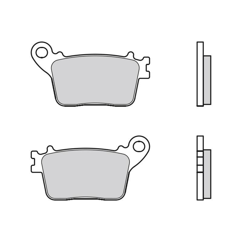 Pastillas traseras de freno Brembo 07HO59SP precio, desde 34,70 EUR