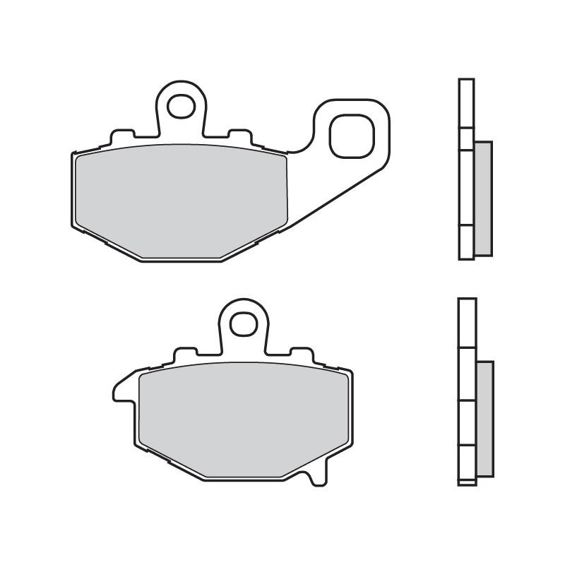 Pastillas traseras de freno Brembo 07KA16SP precio, desde 30,41 EUR