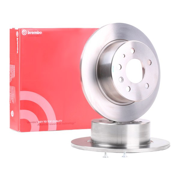 Disco de freno trasero 08139540 Brembo