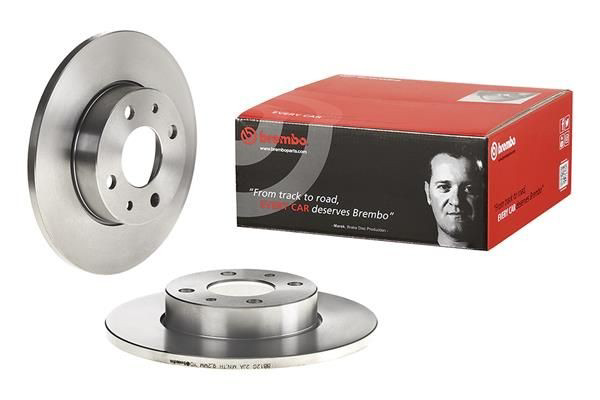 Disco de freno trasero 08491710 Brembo