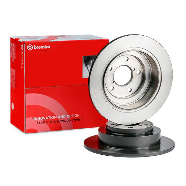 Disco de freno trasero 08689711 Brembo