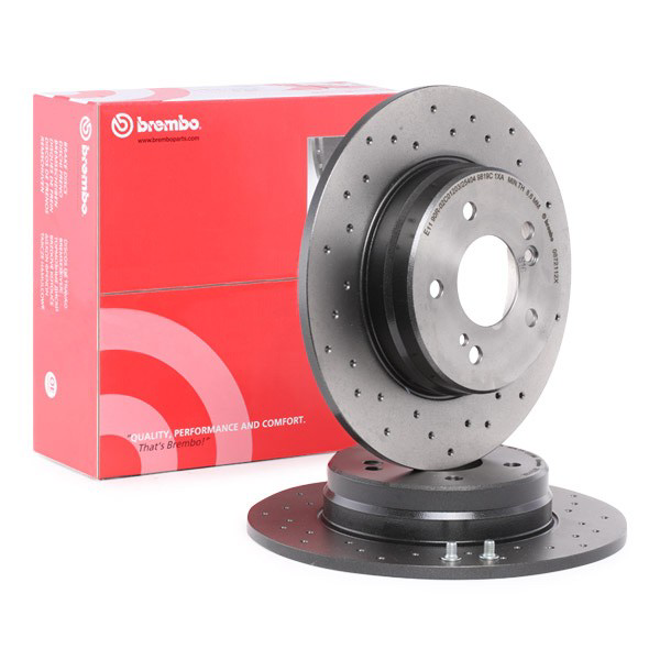 Disco de freno trasero Brembo 0872112X precio, desde 34,17 EUR
