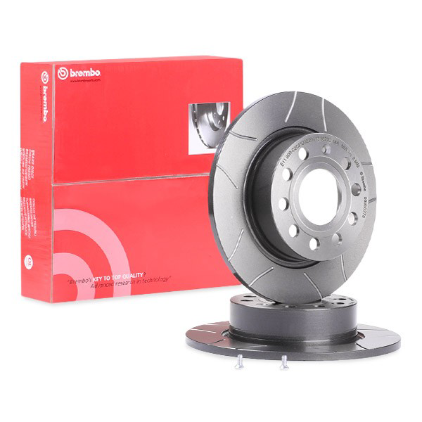 Disco de freno trasero 08950275 Brembo
