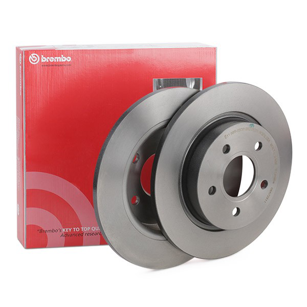 Disco de freno trasero Brembo 08A72511 precio, desde 31,31 EUR