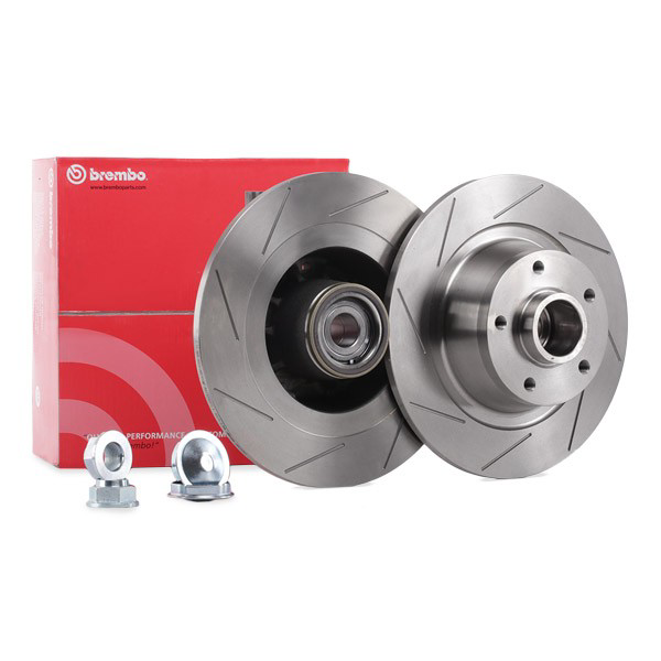 Disco de freno trasero 08A75347 Brembo