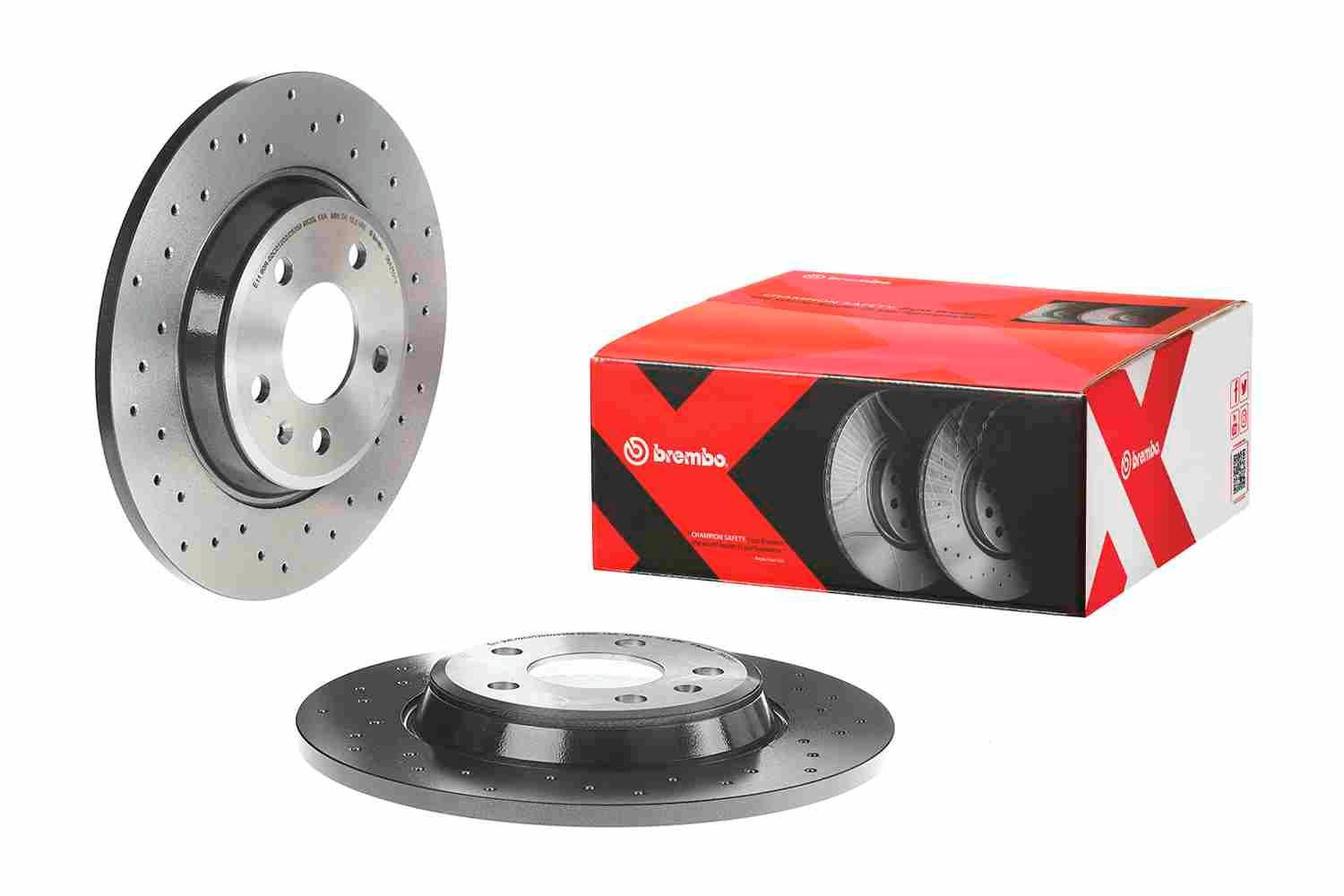 Frenos traseros Brembo 08A7591X