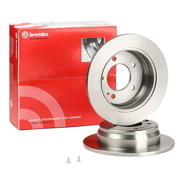 Disco de freno trasero 08A86910 Brembo