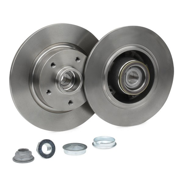 Disco de freno trasero 08B39127 Brembo