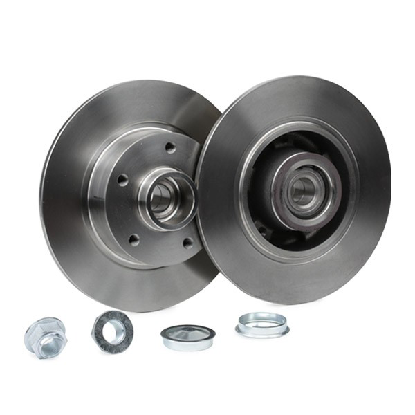 Disco de freno trasero 08B39137 Brembo