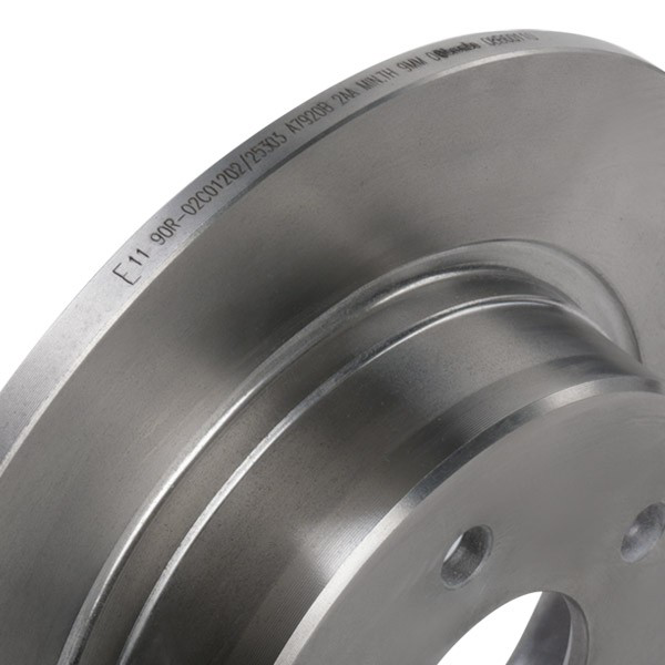 Disco de freno trasero 08B60110 Brembo