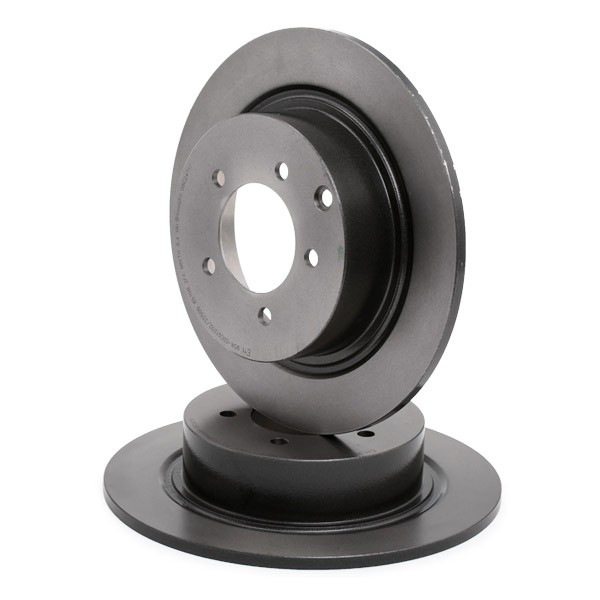 Disco de freno trasero 08C24711 Brembo
