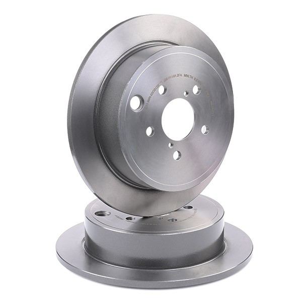 Disco de freno trasero 08C25211 Brembo