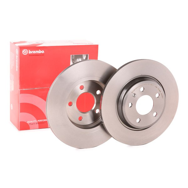 Disco de freno trasero 08D06011 Brembo
