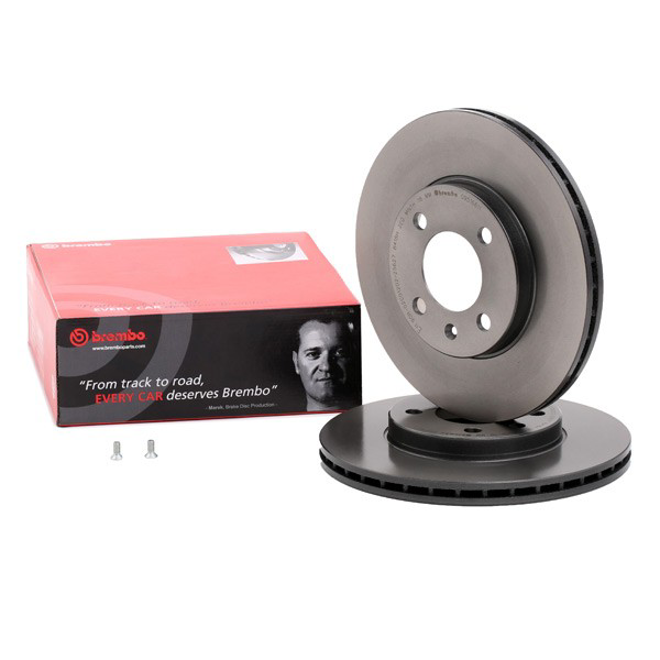 Disco de freno delantero Brembo 09516611
