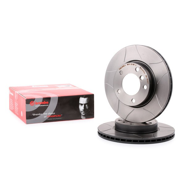 Disco de freno delantero Brembo 09539077