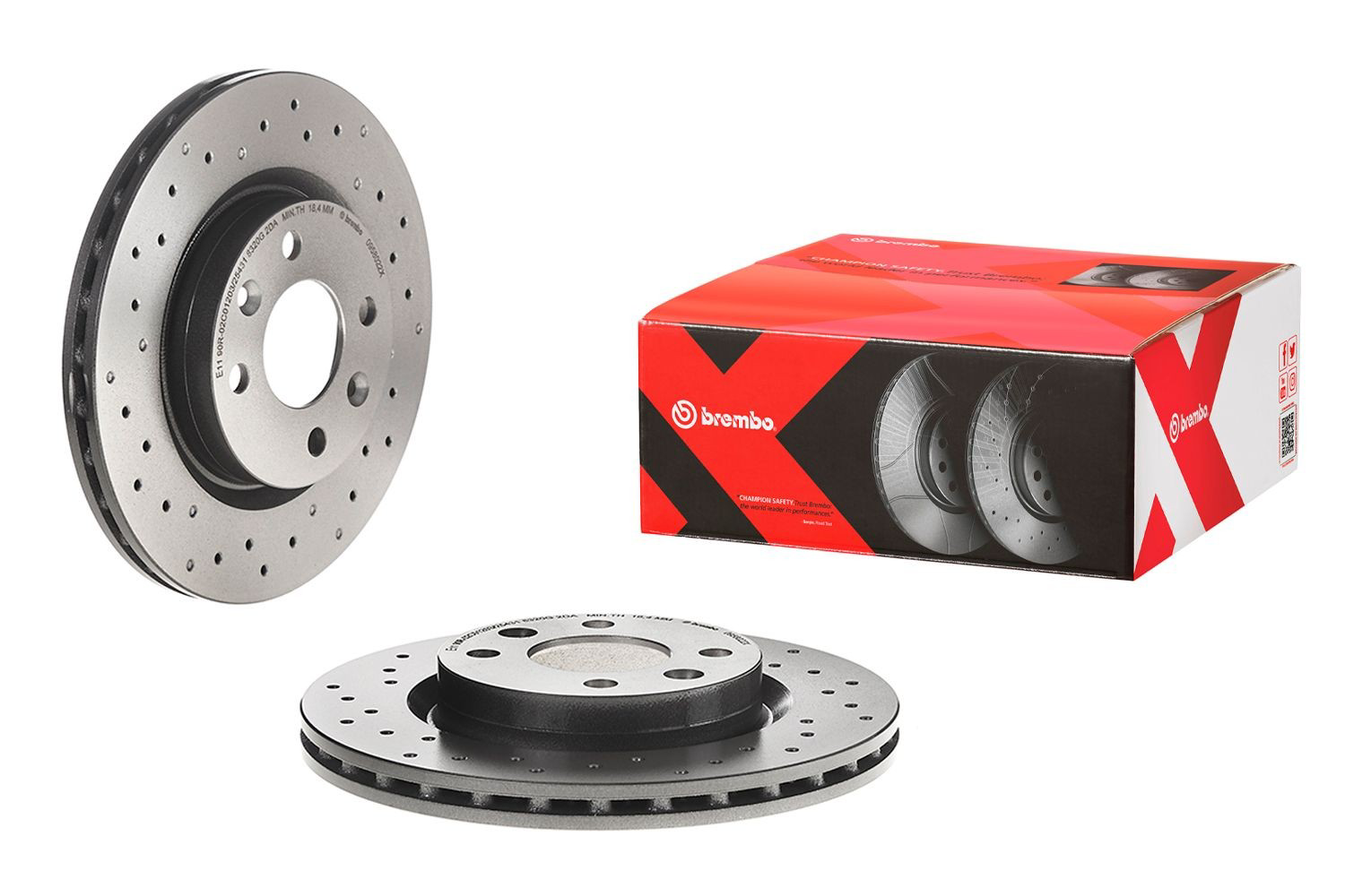 Comprar 0958022X Brembo Freno de disco delantero
