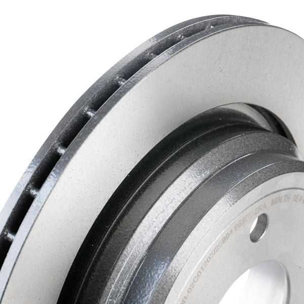 Disco de freno trasero 09684111 Brembo